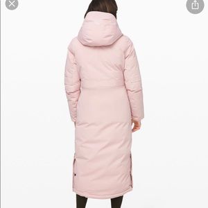 Lululemon winter warrior long parka